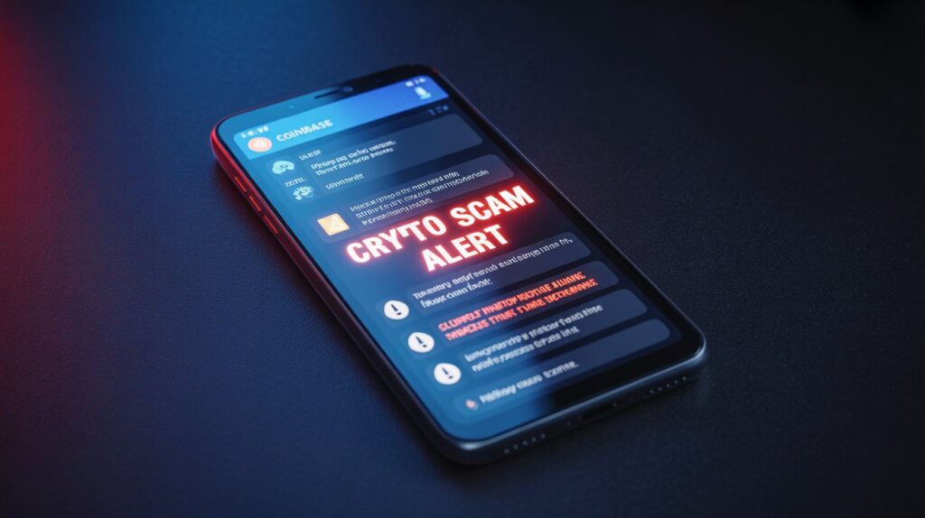 coinbase text scam