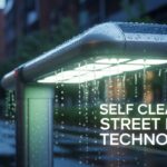 self cleaning street light palm oil