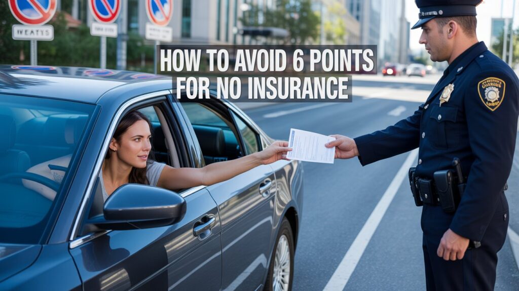 How to Avoid 6 Points for No Insurance