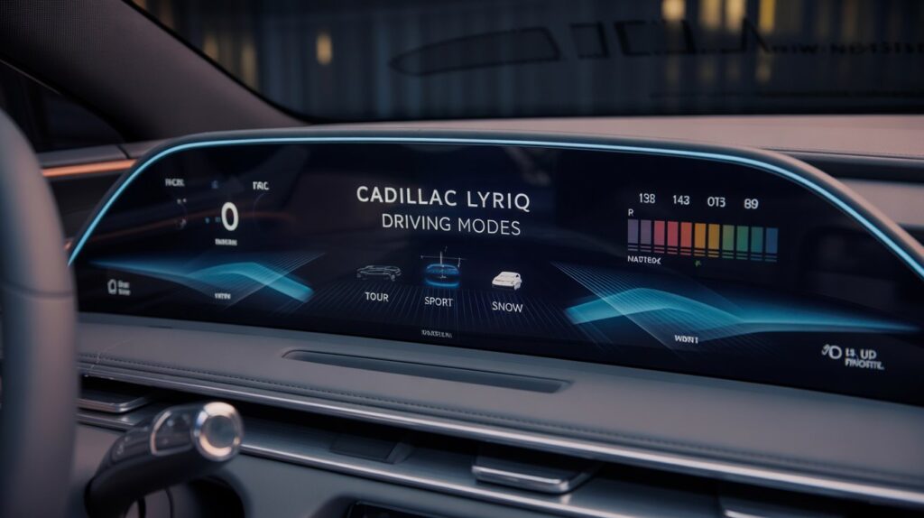 Do the Driving Modes in Cadillac Lyriq Offer Different Ranges or Battery Usages?
