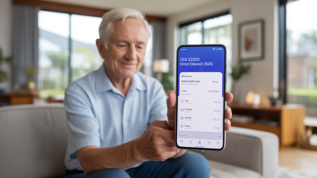 SSA $3200 direct deposit payment 2025