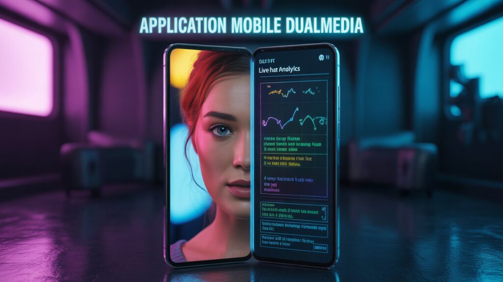 application mobile dualmedia