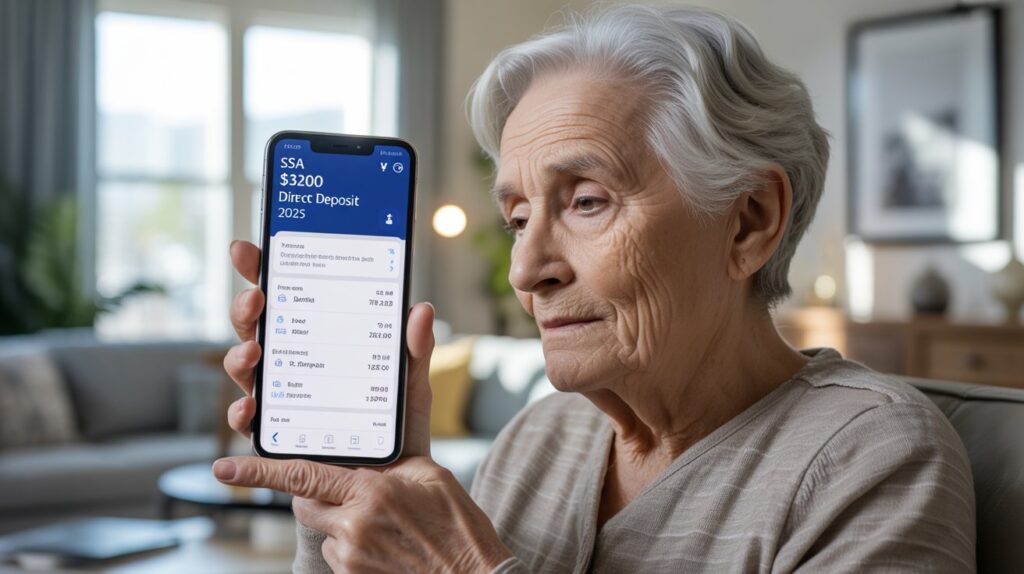 SSA $3200 direct deposit payment 2025