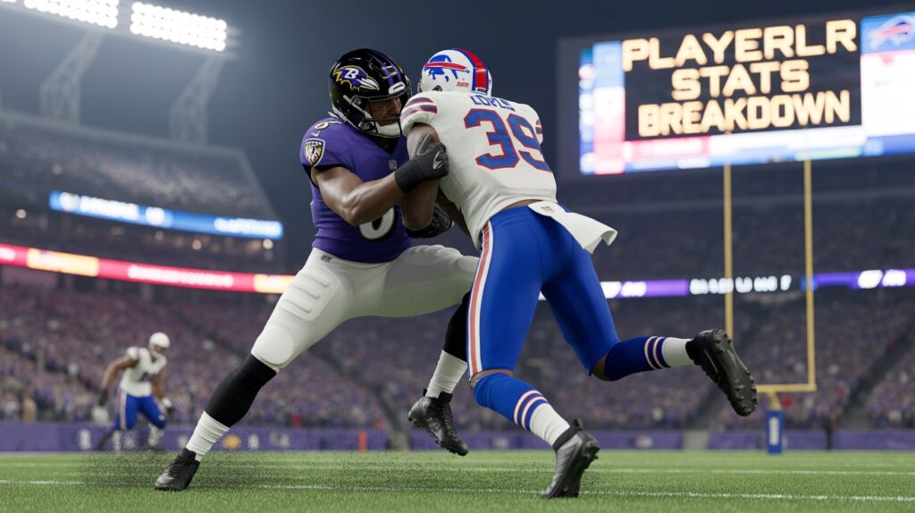 baltimore ravens vs buffalo bills match player stats