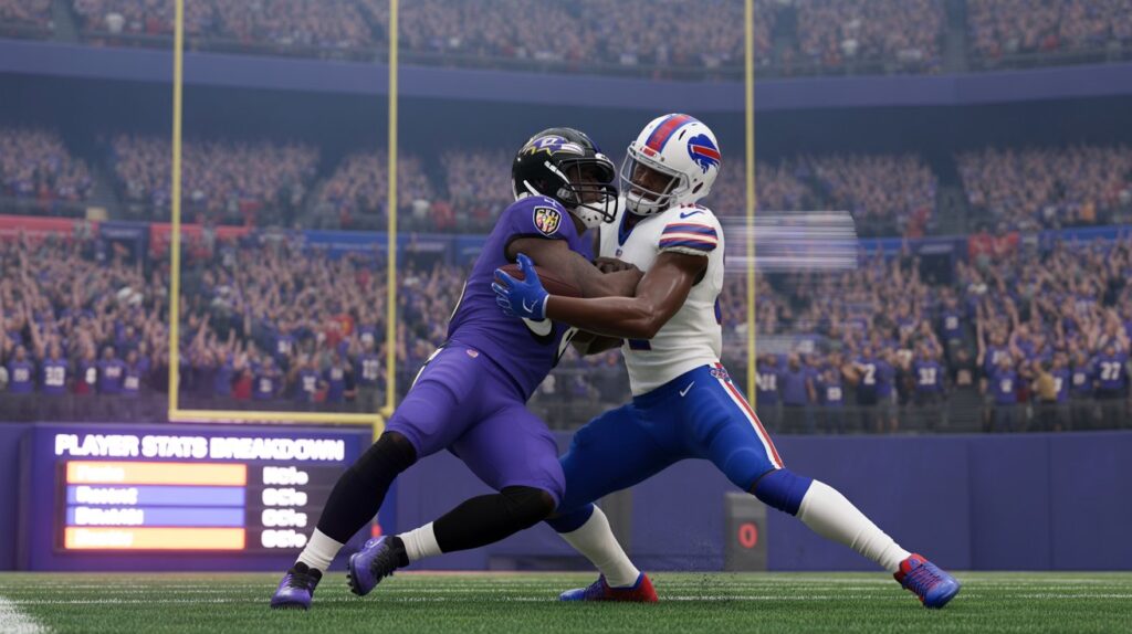 baltimore ravens vs buffalo bills match player stats