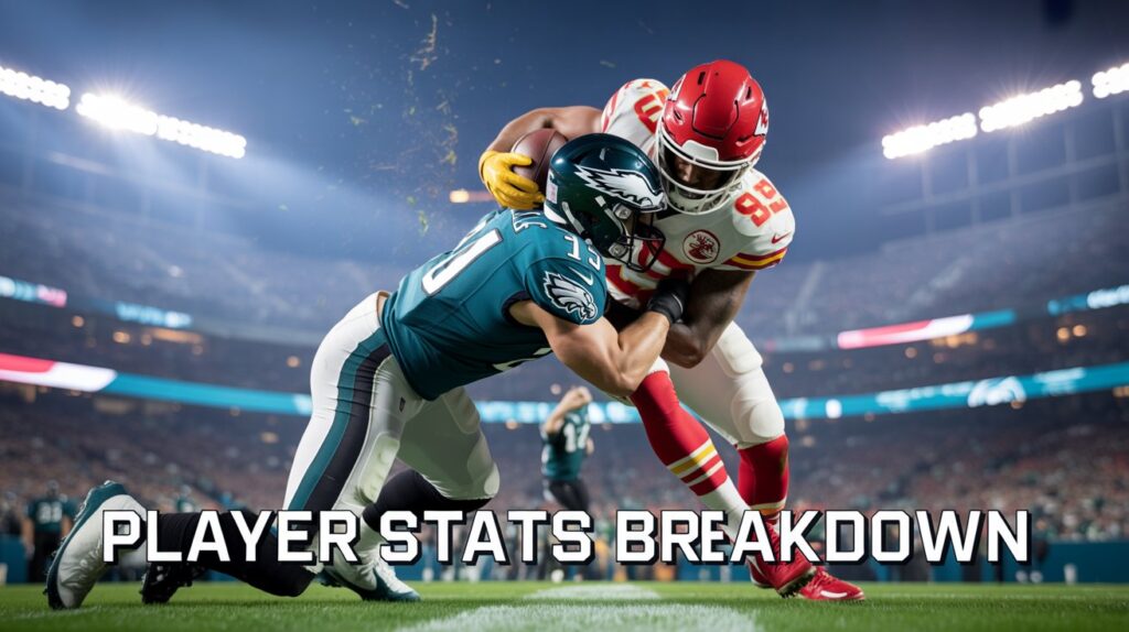 kansas city chiefs vs philadelphia eagles match player stats