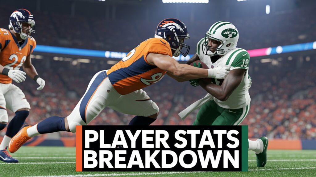 Denver Broncos vs New York Jets Match Player Stats