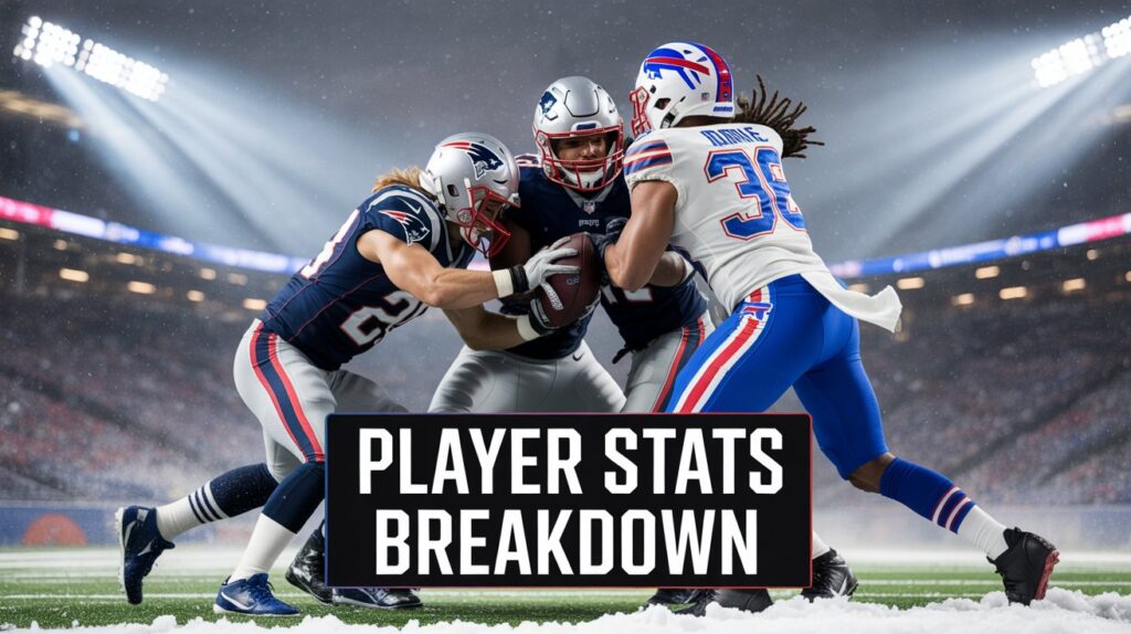 New England Patriots vs Buffalo Bills Match Player Stats