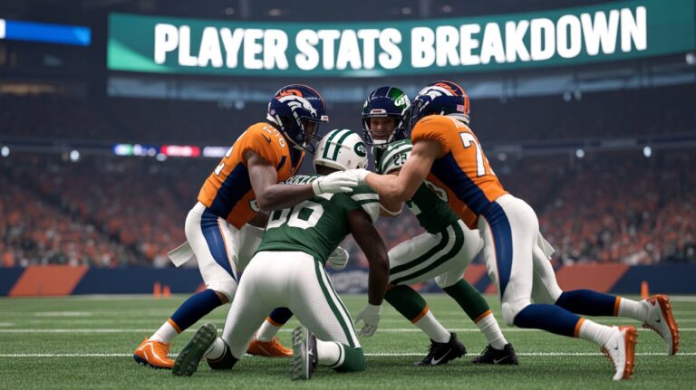 Denver Broncos vs New York Jets Match Player Stats