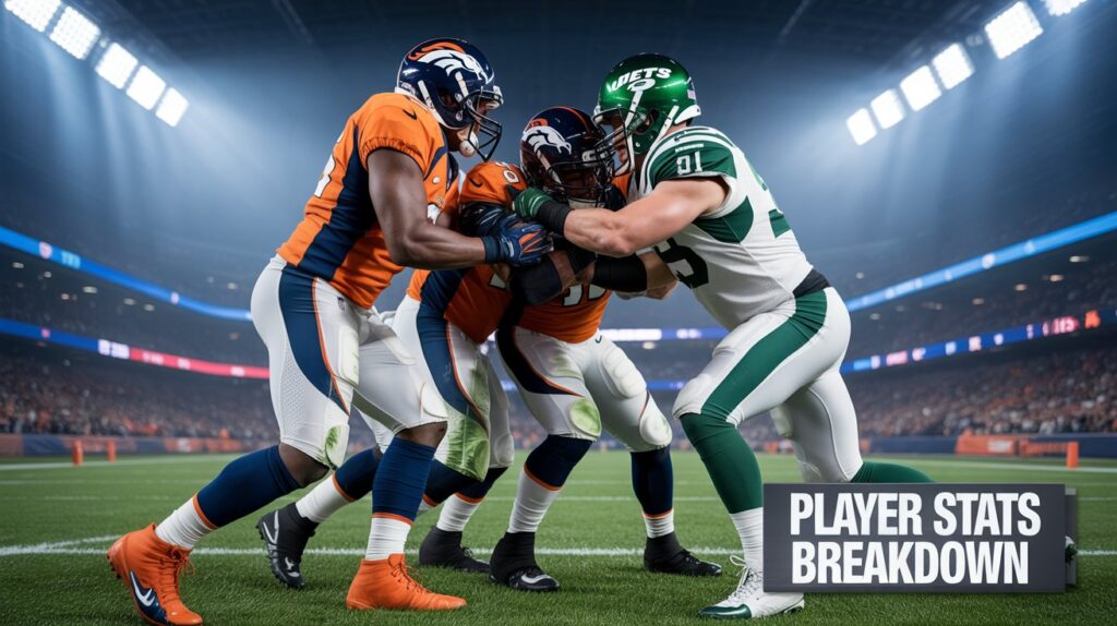 Denver Broncos vs New York Jets Match Player Stats