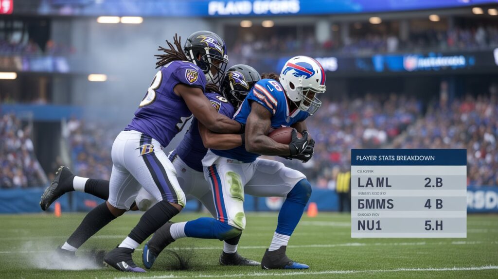 baltimore ravens vs buffalo bills match player stats