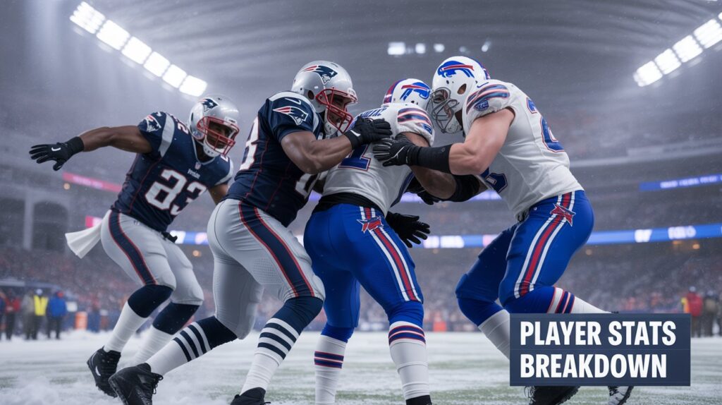 New England Patriots vs Buffalo Bills Match Player Stats