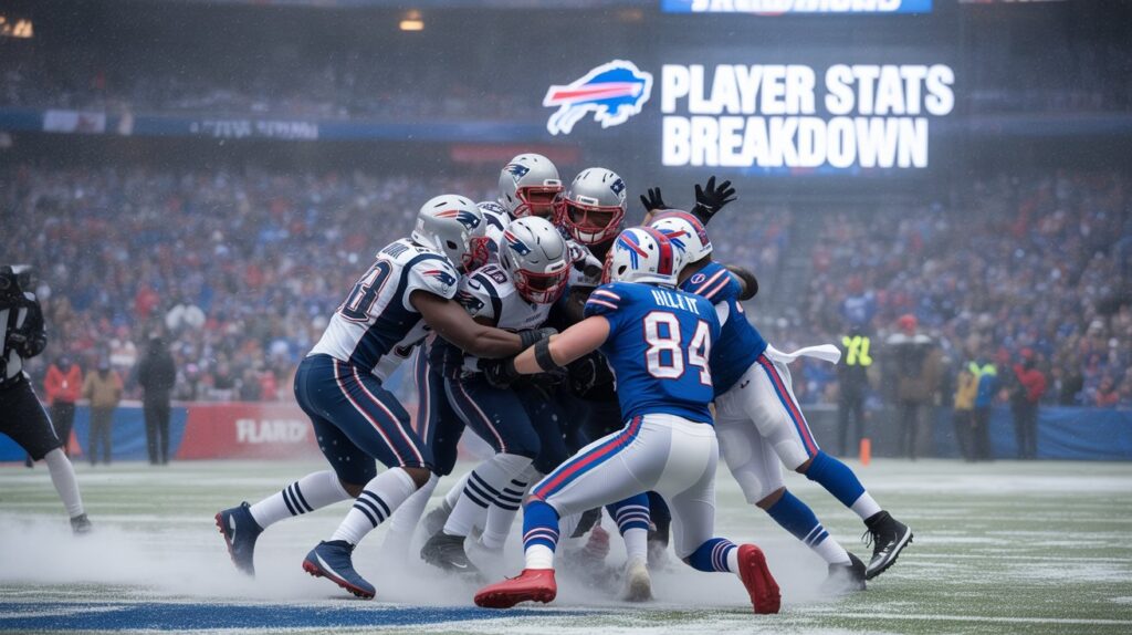 New England Patriots vs Buffalo Bills Match Player Stats