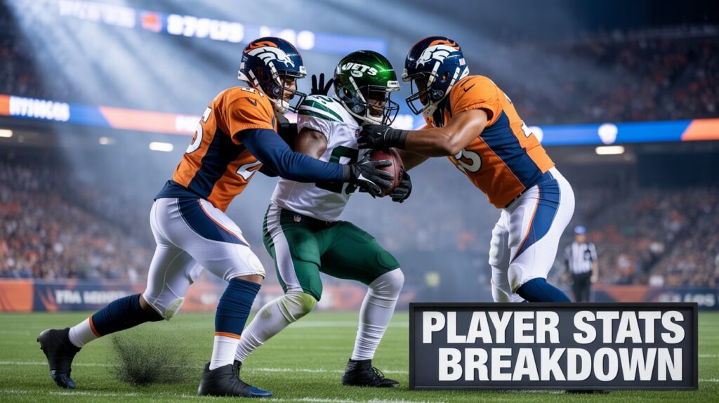 Denver Broncos vs New York Jets Match Player Stats