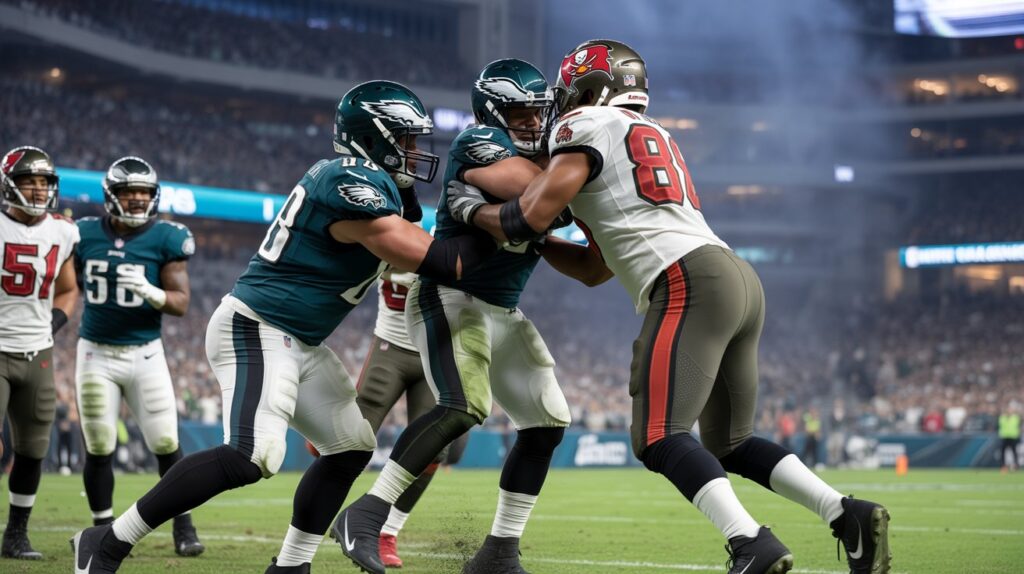 philadelphia eagles vs tampa bay buccaneers match player stats