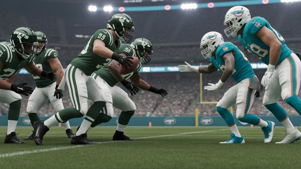 New York Jets vs Miami Dolphins Match Player Stats