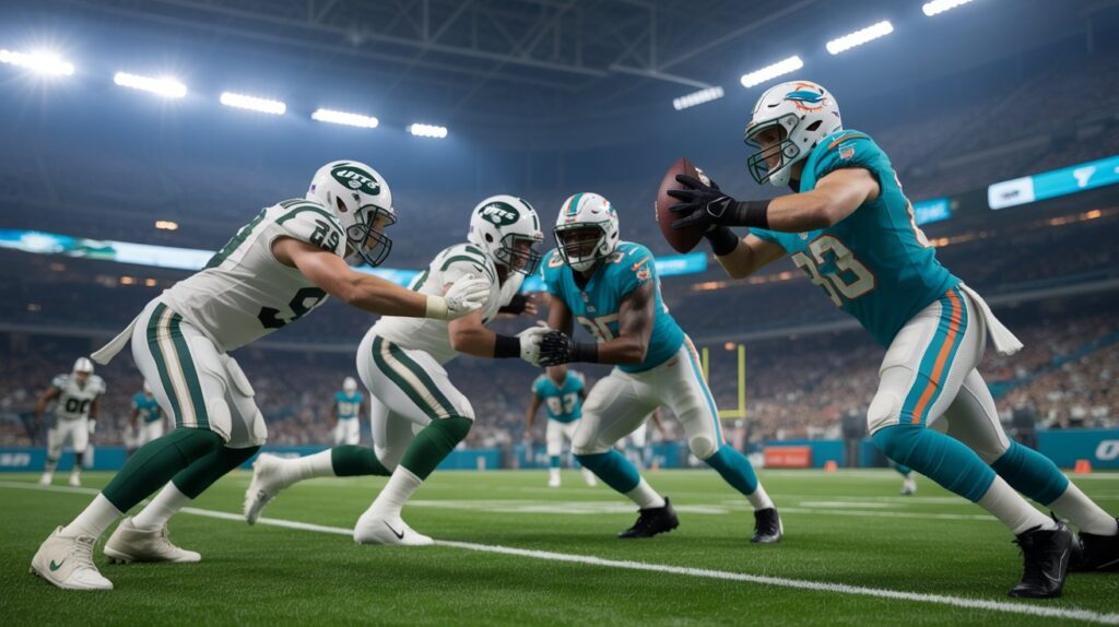 New York Jets vs Miami Dolphins Match Player Stats